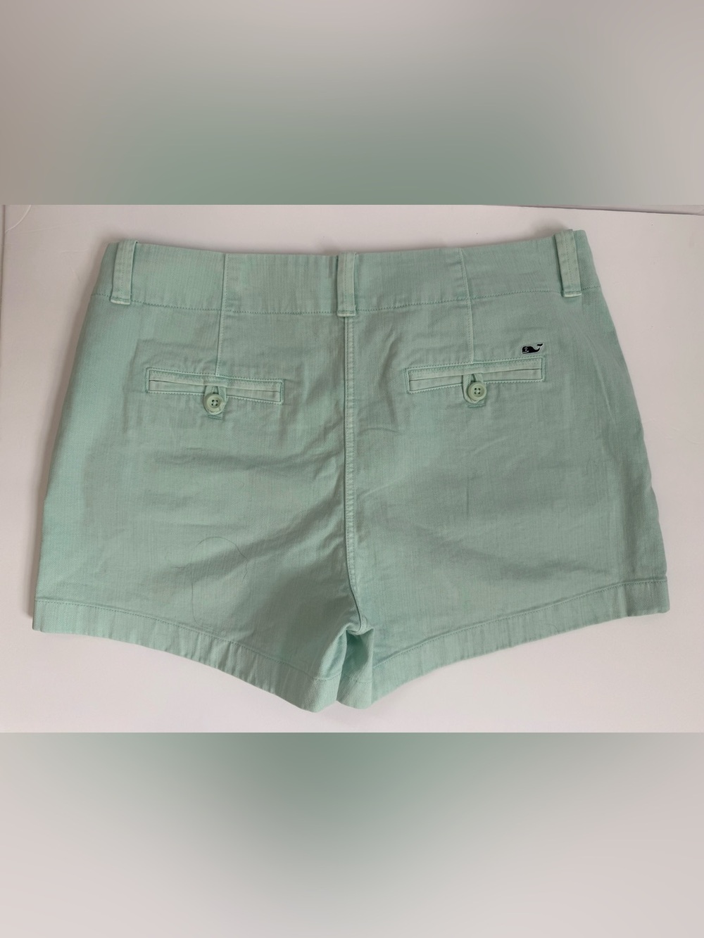 NWT- Size 12 - Vineyard Vines 3 1/2” Shorts in Bleached Aqua - Picture 5 of 8